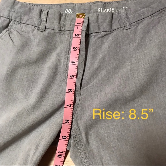 Gap Broken-in Straight Chambray in Gun Powder-00Petite - Picture 6 of 8